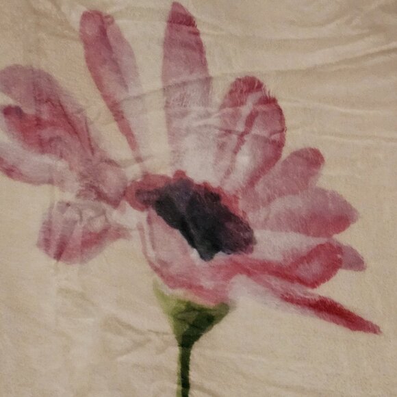 Soft Plush Floral Christian Blanket - You Are Enough - Picture 10 of 15